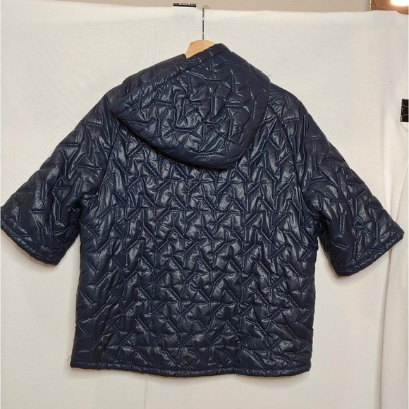 Nike Lab Essentials Insulated Short‎ Sleeve Hoodie Puffer Pullover Blue 916368 S - Picture 4 of 16